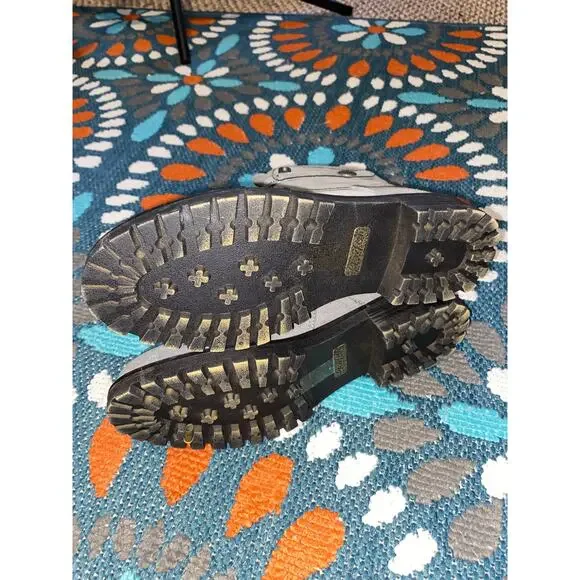 Blowfish Malibu Gray Combat Boots – Size 8.5 - Picture 6 of 11